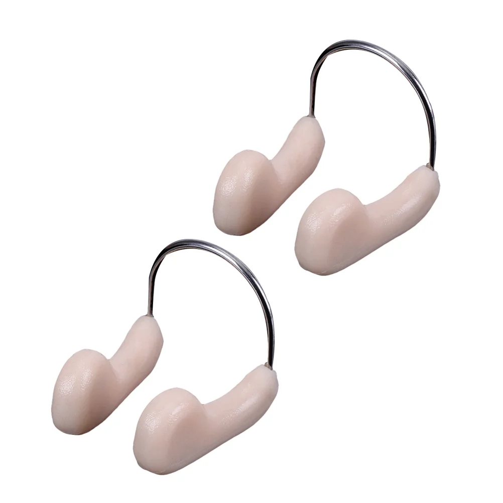 2 Pcs Anti-choking Nose Clip Adults Swimming Accessories Water Proof Metal Pool Protector
2 Pcs Anti-choking Nose Clip Adults Swimming Accessories Water Proof Metal Pool Protector