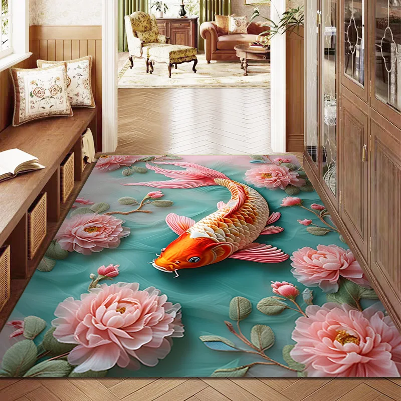 Chinese-style Entrance Door Mat for Home - Easy-to-Clean, Anti-Slip, Dirt-Resistant
Chinese-style Entrance Door Mat for Home - Easy-to-Clean, Anti-Slip, Dirt-Resistant