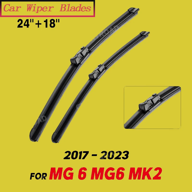 Wiper LHD Front Wiper Blades For MG 6 MG6 MK2 2017 - 2023 Windshield Windscreen Clean Window Car Rain Brushes 24''+18''
Wiper LHD Front Wiper Blades For MG 6 MG6 MK2 2017 - 2023 Windshield Windscreen Clean Window Car Rain Brushes 24''+18''