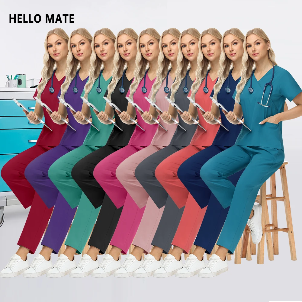 Clinical Plastic Surgeon Workwear Medical Surgical Uniforms Woman Hospital Suits Nursing Top Pants New Quick-dry Nurse Clothing
Clinical Plastic Surgeon Workwear Medical Surgical Uniforms Woman Hospital Suits Nursing Top Pants New Quick-dry Nurse Clothing