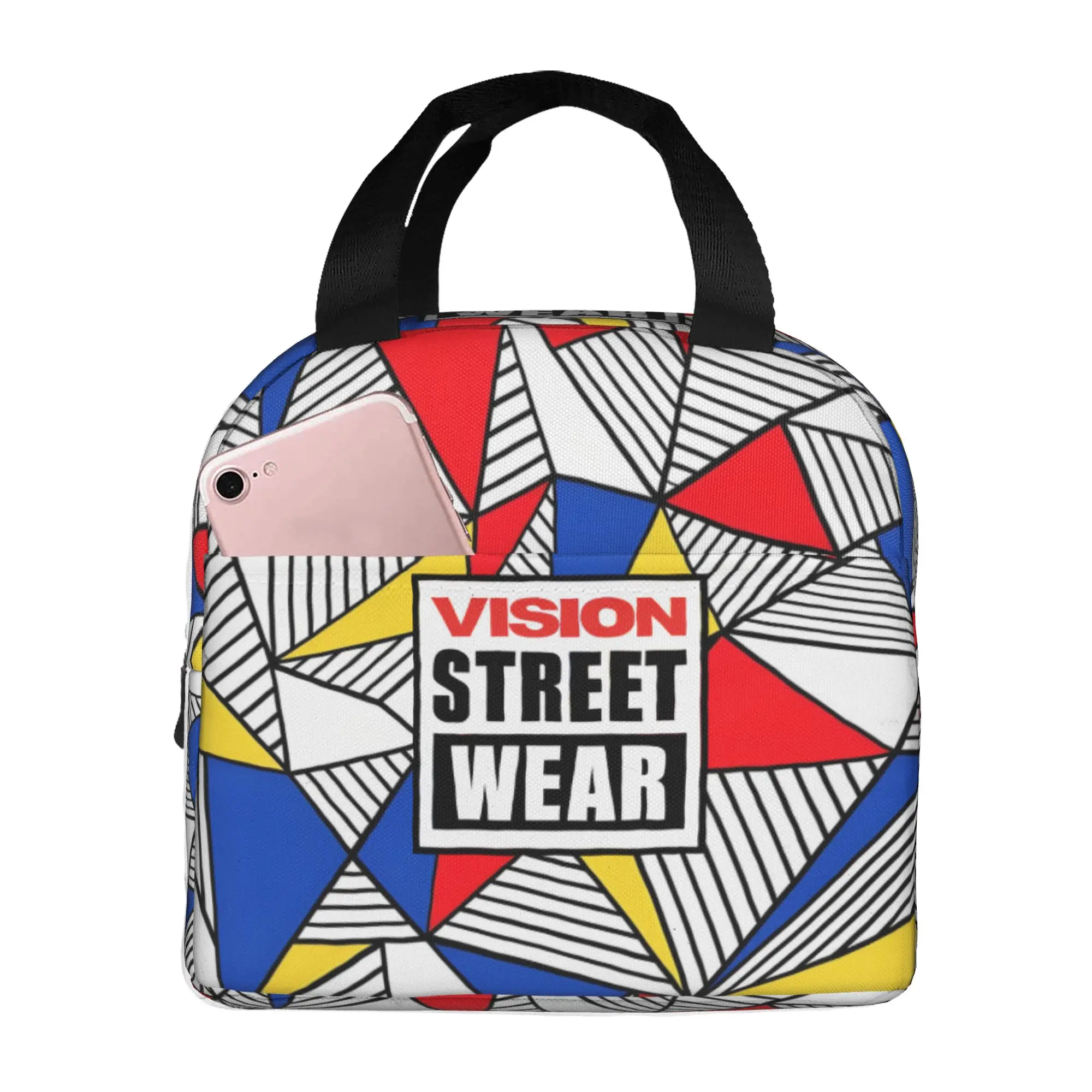 Custom Cool Vision Street Wear Insulated Lunch Tote Bag for Women Men Resuable Cooler Thermal Bento Box School
Custom Cool Vision Street Wear Insulated Lunch Tote Bag for Women Men Resuable Cooler Thermal Bento Box School