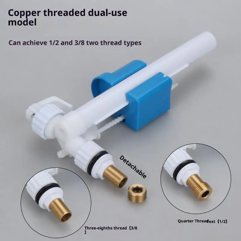 1Pc G3/8 G1/2 Inch High Pressure Toilet Cistern Side Inlet Filling Drain Valve Connection
1Pc G3/8 G1/2 Inch High Pressure Toilet Cistern Side Inlet Filling Drain Valve Connection