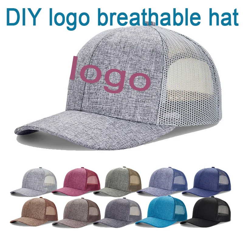 NewAdult men solid curved visor cap Custom mesh trucker hat Golf sports hat Women snapback hat Breathable baseball cap with logo
NewAdult men solid curved visor cap Custom mesh trucker hat Golf sports hat Women snapback hat Breathable baseball cap with logo