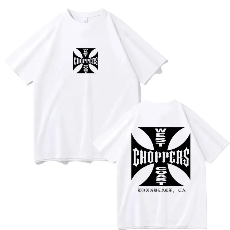 2025Summer West Coast Choppers Cross Frame Print Tshirt Male Hip Hop Streetwear T-shirts Fashion Tees Men's Fleece Short Sleeve
2025Summer West Coast Choppers Cross Frame Print Tshirt Male Hip Hop Streetwear T-shirts Fashion Tees Men's Fleece Short Sleeve