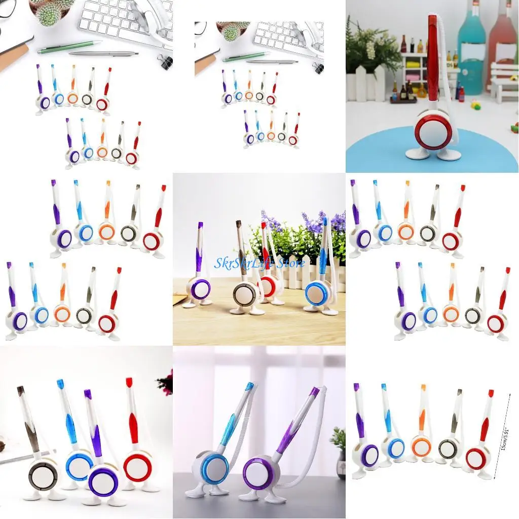 E65E 10Pcs Reception Pen Desk Set with Stand Plastic Ballpoint Pen Counter Pen Office Desk Ballpoint Pen
E65E 10Pcs Reception Pen Desk Set with Stand Plastic Ballpoint Pen Counter Pen Office Desk Ballpoint Pen