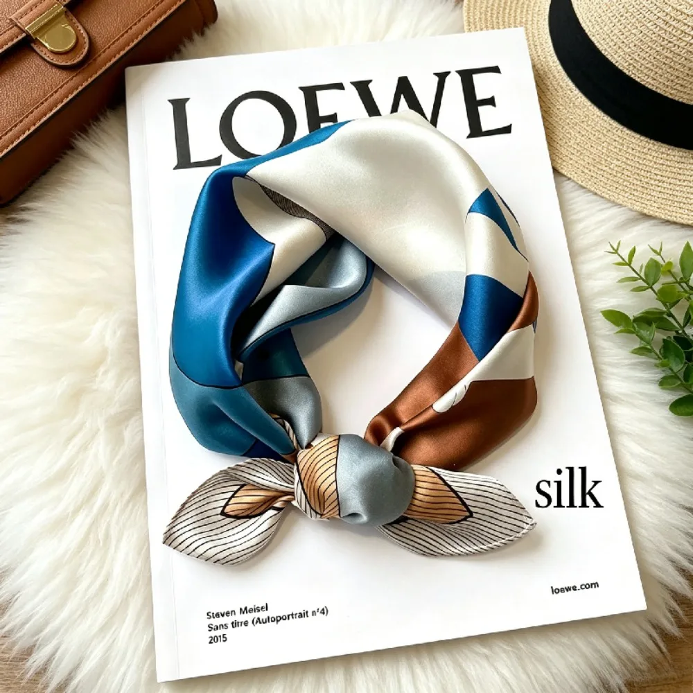 Temperament Versatile Color Matching Silk Silk Scarf Small Square Scarf Summer Thin Mulberry Silk Decorative Scarf Tied Bag Hair
Temperament Versatile Color Matching Silk Silk Scarf Small Square Scarf Summer Thin Mulberry Silk Decorative Scarf Tied Bag Hair