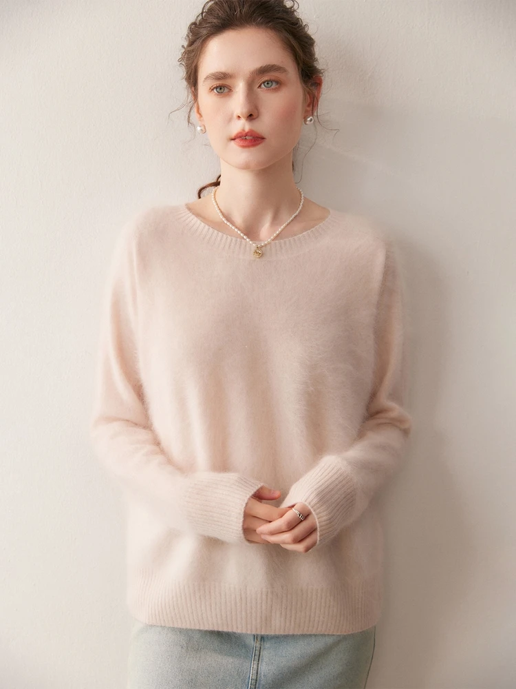 100% чистый кашемировый флисовый пуловер, женский свитер с круглым вырезом, однотонный, толстый, теплый, трикотаж, базовые топы с длинными рукавами, осень-зима, легкая роскошь
100% чистый кашемировый флисовый пуловер, женский свитер с круглым вырезом, однотонный, толстый, теплый, трикотаж, базовые топы с длинными рукавами, осень-зима, легкая роскошь