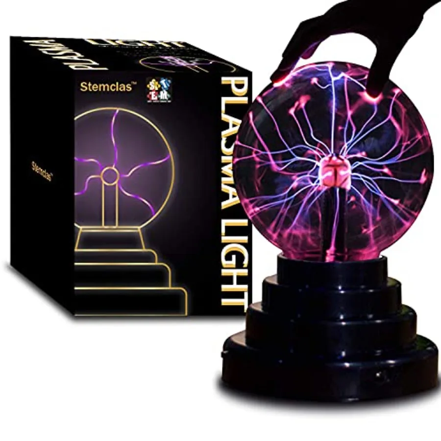 Plasma Ball/Light/Lamp, Static Electricity Globe Electric Lightning Ball, Touch Sensitive, USB Powered, Amazing Gift for Partie
Plasma Ball/Light/Lamp, Static Electricity Globe Electric Lightning Ball, Touch Sensitive, USB Powered, Amazing Gift for Partie