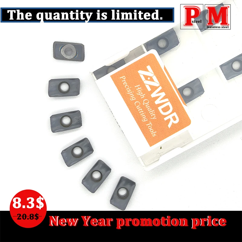 APMT1135 DL WM1030K Carbide Inserts CNC Milling Insert APMT 1135 M2 WM1030 Turning Tool For Stainless Steel And Steel
APMT1135 DL WM1030K Carbide Inserts CNC Milling Insert APMT 1135 M2 WM1030 Turning Tool For Stainless Steel And Steel