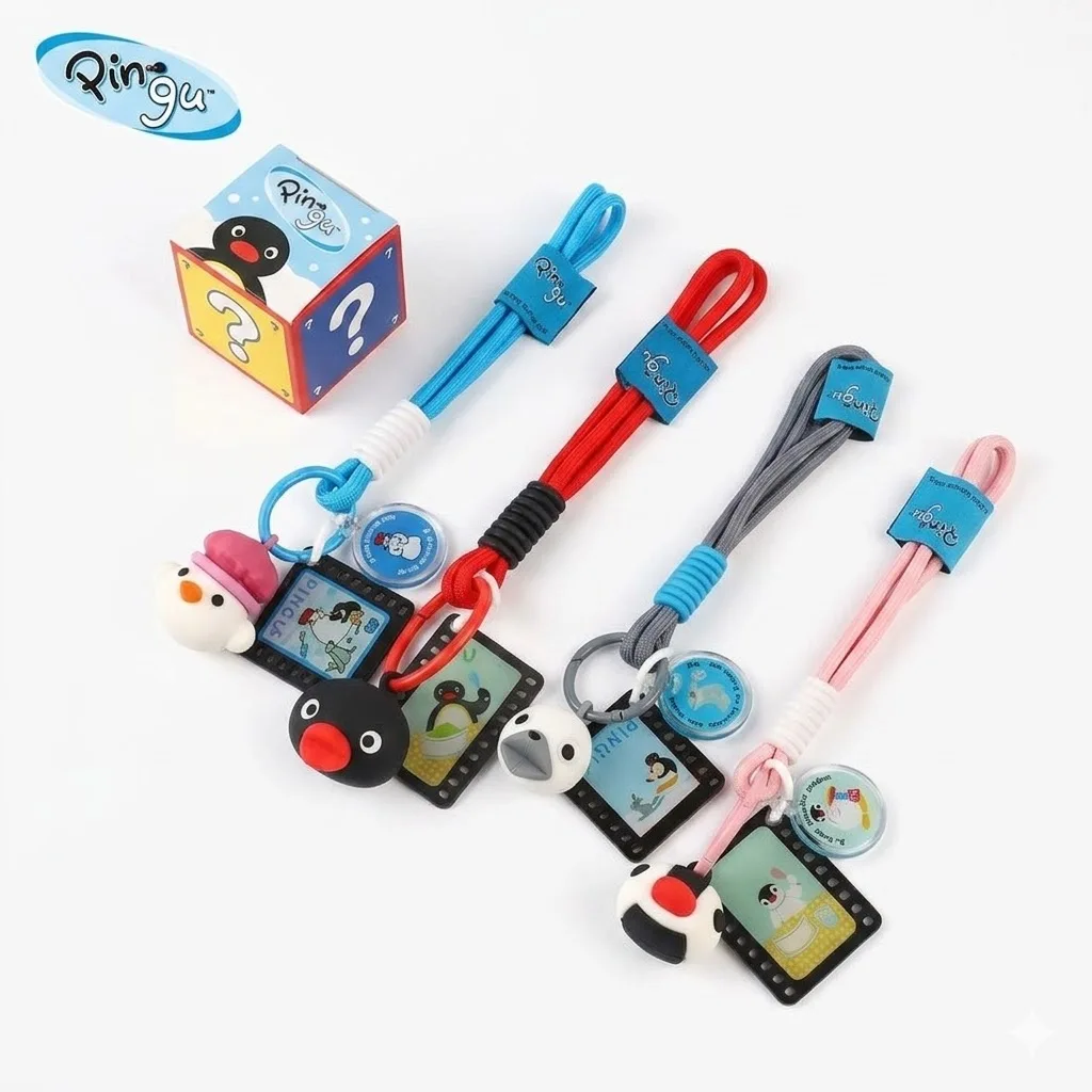 Pingu Penguin Antarctic Story Keychain Cute Vinyl Doll Classic Animation Bag Pendant Blind Box Gashapon Mystery Toy Gift
Pingu Penguin Antarctic Story Keychain Cute Vinyl Doll Classic Animation Bag Pendant Blind Box Gashapon Mystery Toy Gift