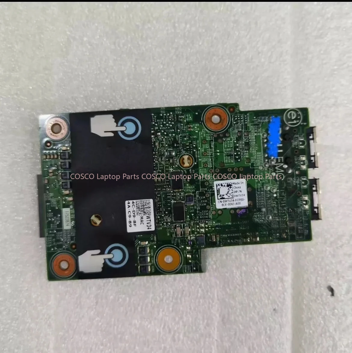 AA Original 0WTV34 WTV34 0J2NRV For Dell Broadcom 57416 Dual Port RJ-45 10GbE Adapter board R540 R440 R6515 R7515 R640
AA Original 0WTV34 WTV34 0J2NRV For Dell Broadcom 57416 Dual Port RJ-45 10GbE Adapter board R540 R440 R6515 R7515 R640