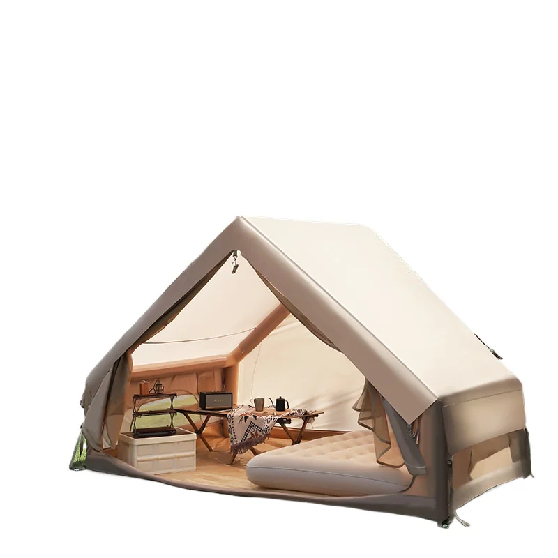 Надувная палатка для кемпинга на открытом воздухе для нескольких человек, сверхпрочная, водонепроницаемая, вместительная, портативное укрытие для походов
Надувная палатка для кемпинга на открытом воздухе для нескольких человек, сверхпрочная, водонепроницаемая, вместительная, портативное укрытие для походов