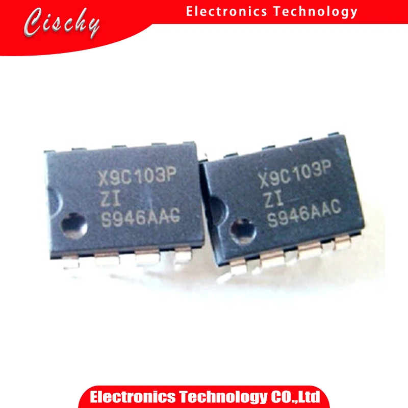 5 шт./лот X9C103P X9C103 DIP-8 E2POT энергонезависимый цифровой потенциометр
5 шт./лот X9C103P X9C103 DIP-8 E2POT энергонезависимый цифровой потенциометр