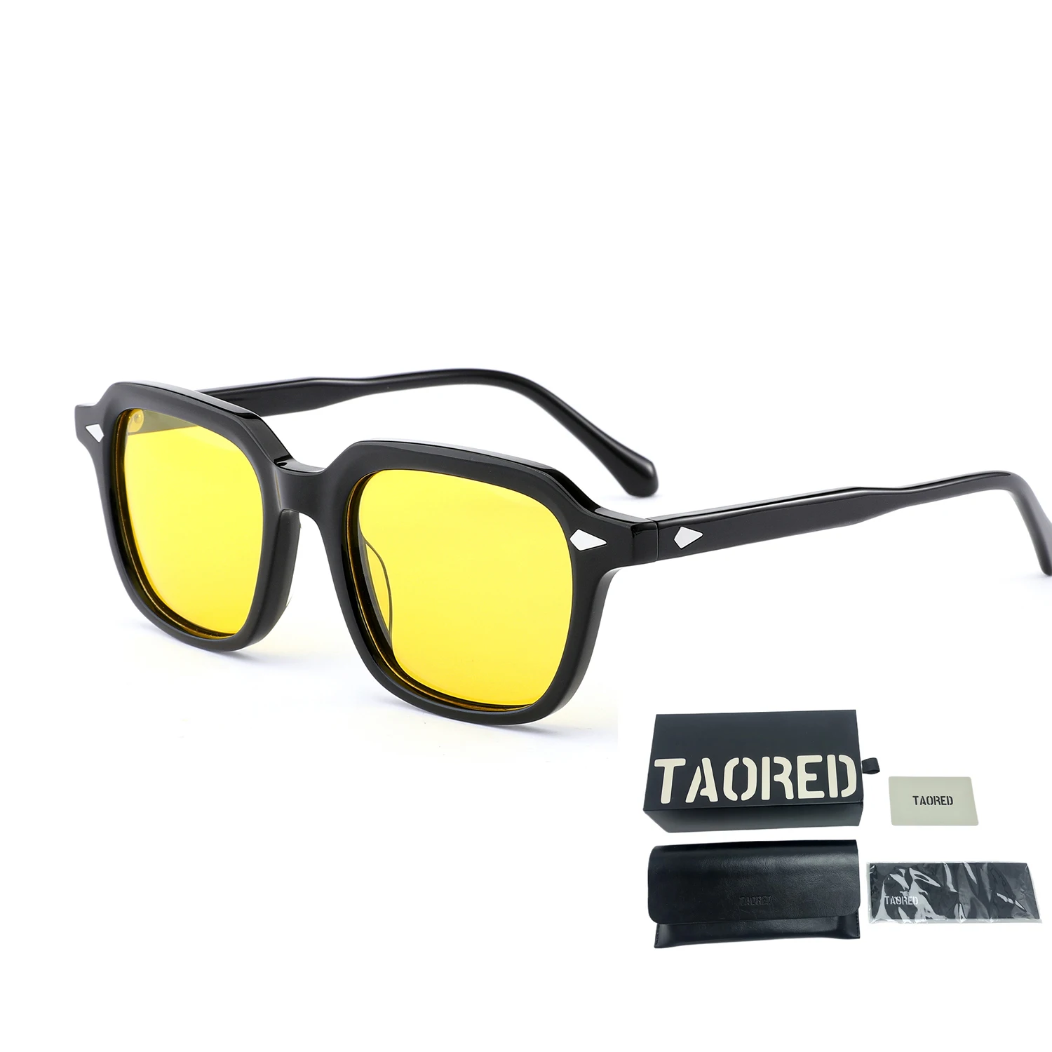 2025 New Trendy Fashion Women's and Men's Sunglasses with Case Designer Retro Acetate Frame Handmade Polarized UV400 Sunglasses 
2025 New Trendy Fashion Women's and Men's Sunglasses with Case Designer Retro Acetate Frame Handmade Polarized UV400 Sunglasses