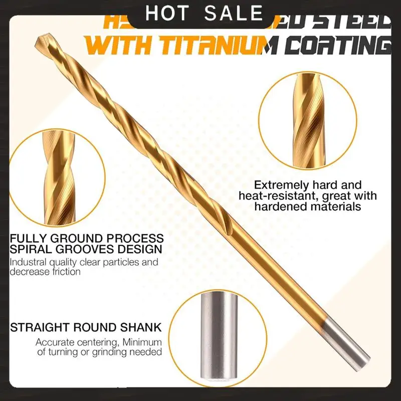 24-Hour Delivery Drill Bits Set 120 Pcs 3/64"-1/8" High Speed Steel HSS Micro Drill Bits For Wood, Metal, Steel, Plastic, Alumin
24-Hour Delivery Drill Bits Set 120 Pcs 3/64"-1/8" High Speed Steel HSS Micro Drill Bits For Wood, Metal, Steel, Plastic, Alumin
