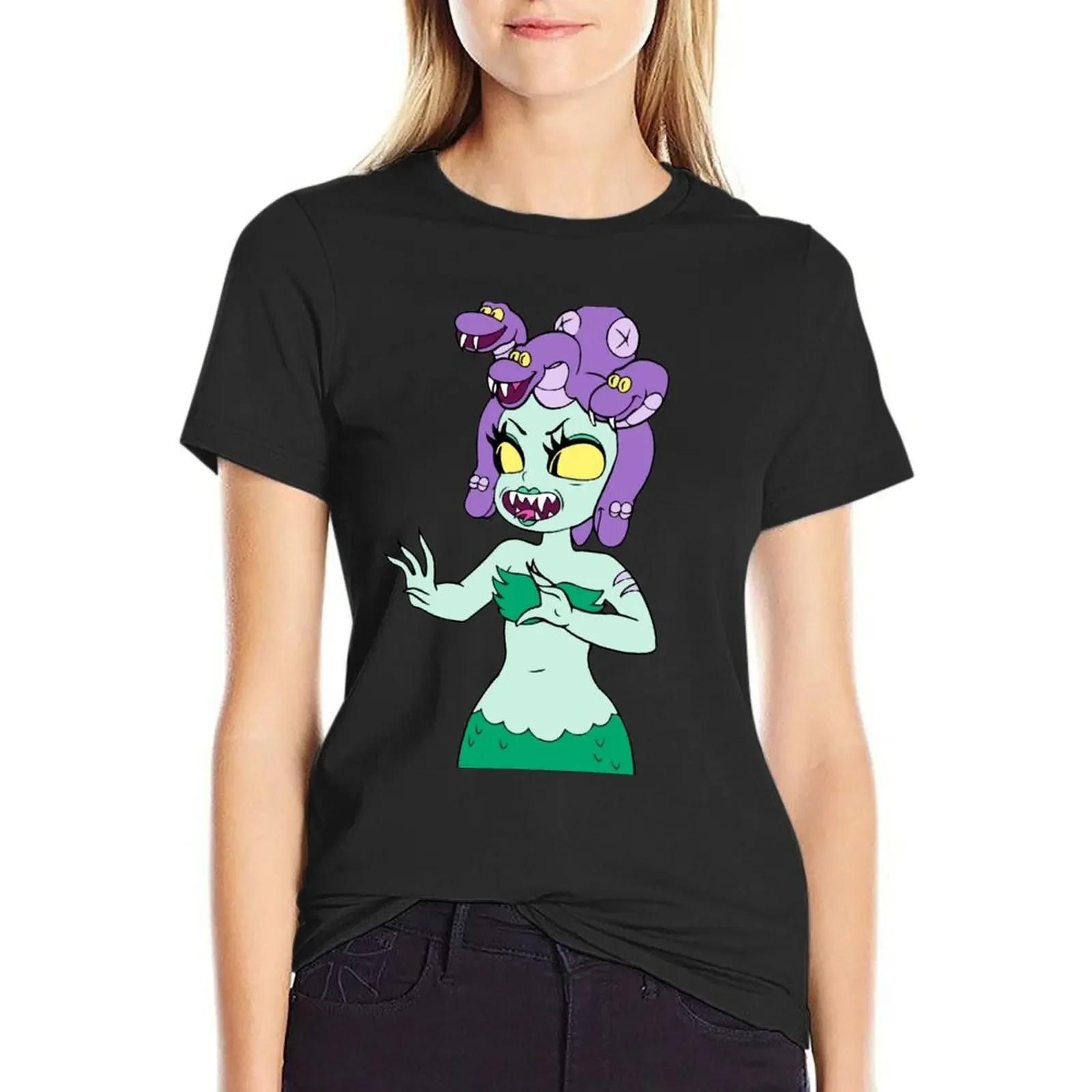 Gorgon (Cala Maria) T-Shirt new edition plus size tops anime clothes Women clothing
Gorgon (Cala Maria) T-Shirt new edition plus size tops anime clothes Women clothing