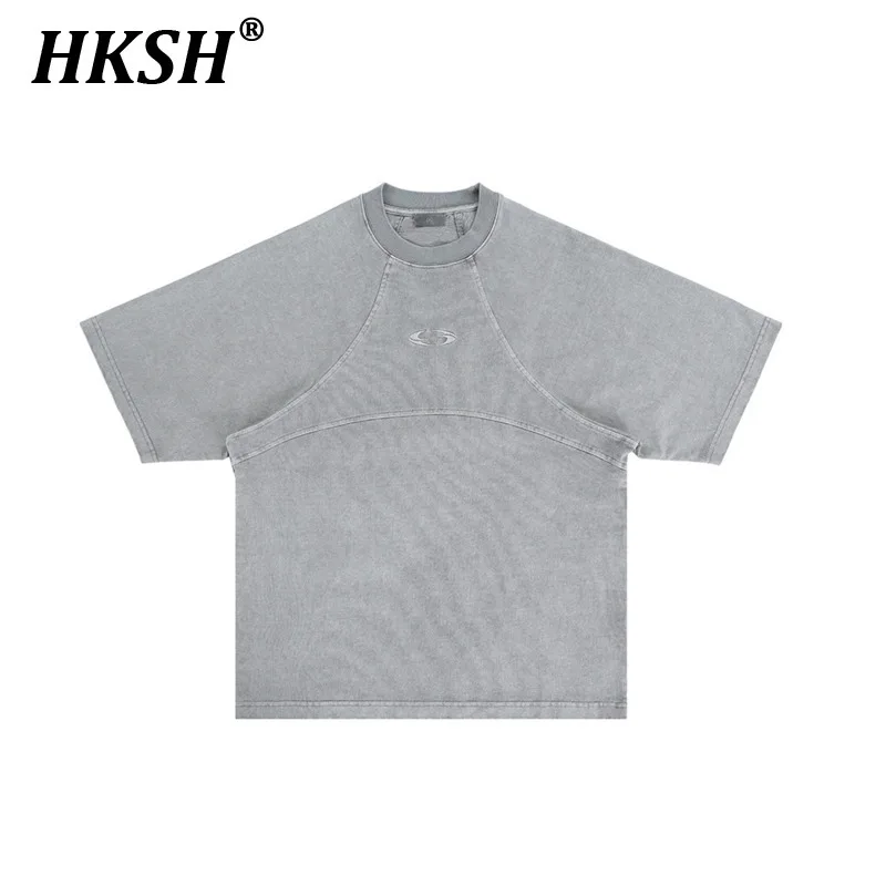 HKSH Men Tide Punk Tees Streetwear Spring Summer New Fashion Cut Structure Tees Embroidered Vintage Short Sleeve T-shirt HK0416
HKSH Men Tide Punk Tees Streetwear Spring Summer New Fashion Cut Structure Tees Embroidered Vintage Short Sleeve T-shirt HK0416
