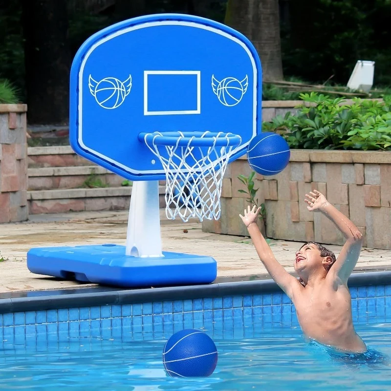 Pool Basketball Hoop , Large Pool Summer Water Basketball Hoop Game Toys with Lengthen Sturdy Base for Kids Boys Girls,
Pool Basketball Hoop , Large Pool Summer Water Basketball Hoop Game Toys with Lengthen Sturdy Base for Kids Boys Girls,