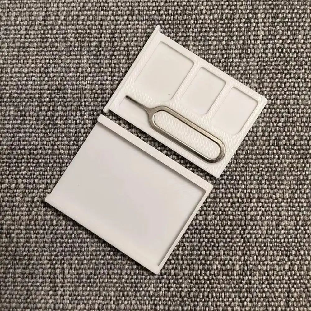 1PCS with Eject Pin 3D Printed SIM Card Storage Box Shockproof 1-Slot TF Card Memory Card Storage 2-Slots SIM Card
1PCS with Eject Pin 3D Printed SIM Card Storage Box Shockproof 1-Slot TF Card Memory Card Storage 2-Slots SIM Card