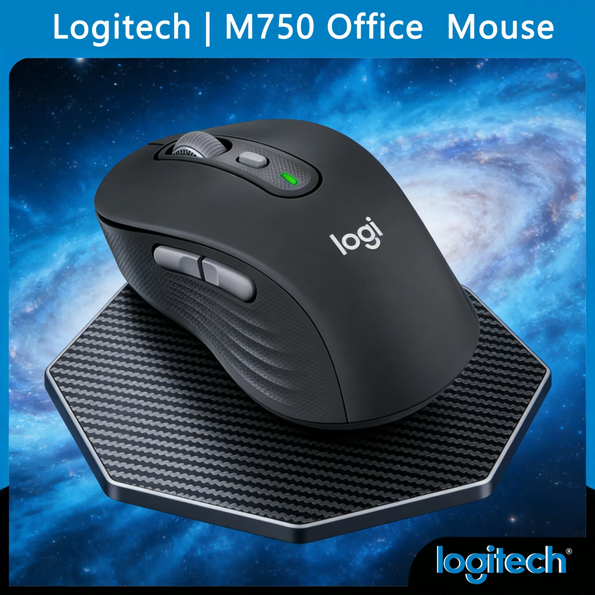 Logitech M750 Wireless Mouse Dual-Mode Logi Bolt Receiver
Logitech M750 Wireless Mouse Dual-Mode Logi Bolt Receiver