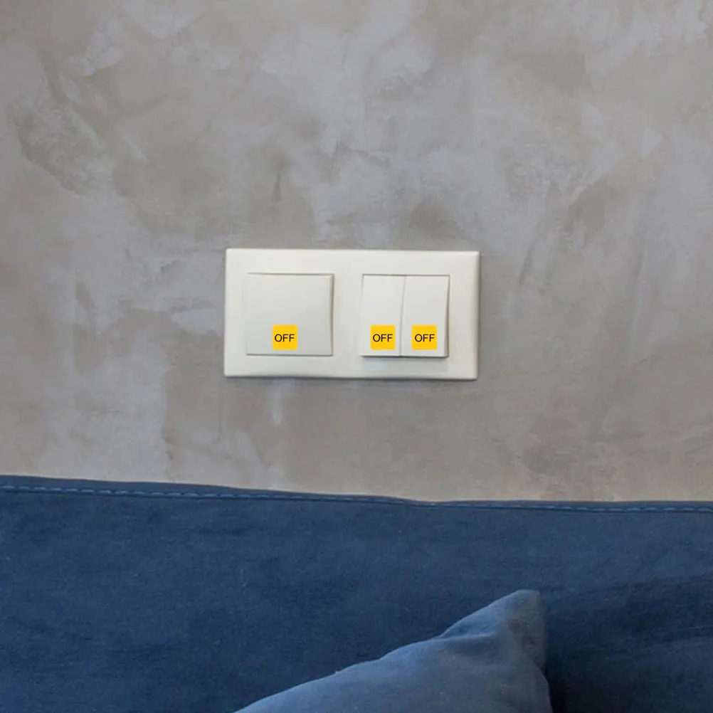 12pcs Switch Button Warning Pvc Adhesive Decal For Bedroom Home Safety Off Label Device Sticker Wall Decor Light Decal Caution
12pcs Switch Button Warning Pvc Adhesive Decal For Bedroom Home Safety Off Label Device Sticker Wall Decor Light Decal Caution