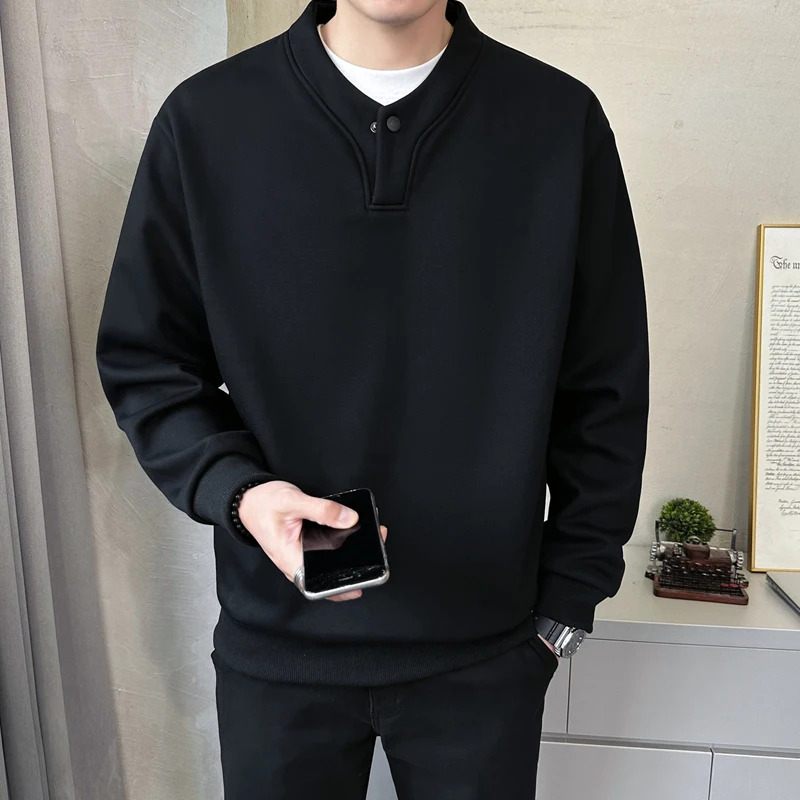Spring Autumn New Heavyweight round Ne Men's Sweatirt Trendy Thin Base Layer irt Versatile Outerwear Casual Faion Cit...
Spring Autumn New Heavyweight round Ne Men's Sweatirt Trendy Thin Base Layer irt Versatile Outerwear Casual Faion Cit...