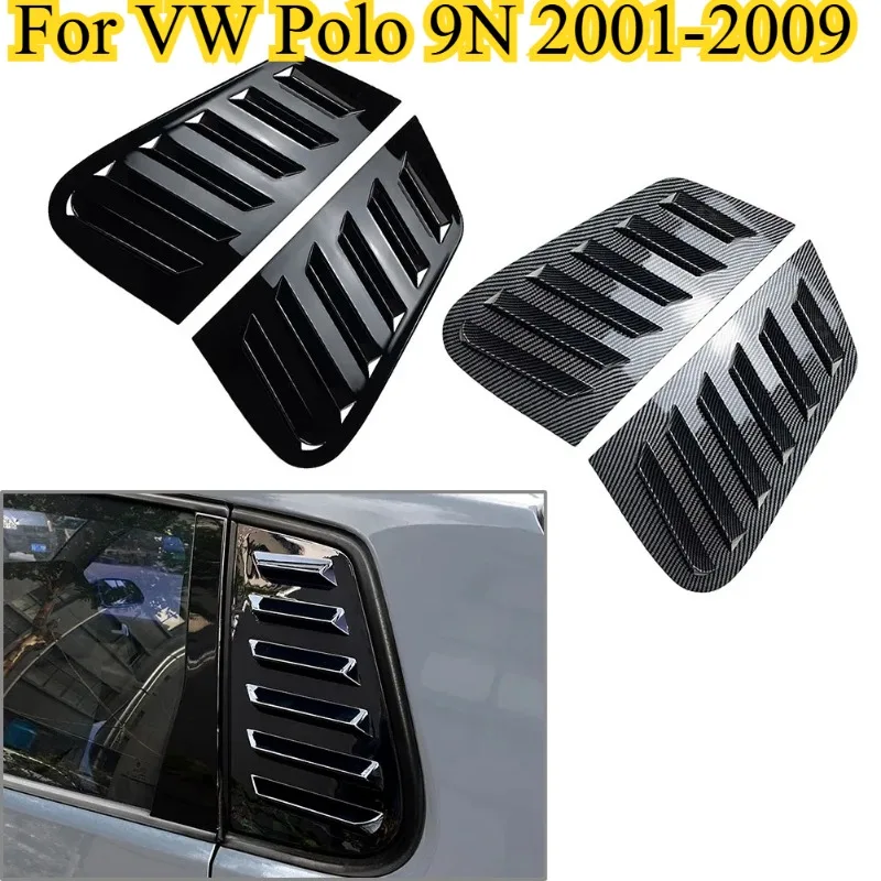 2Pcs Car Rear Side Window Louver Vent Cover Trim Decoration For VW Polo 9N 2001 2002 2003 2004 2005 2006 2007 2008 2009
2Pcs Car Rear Side Window Louver Vent Cover Trim Decoration For VW Polo 9N 2001 2002 2003 2004 2005 2006 2007 2008 2009