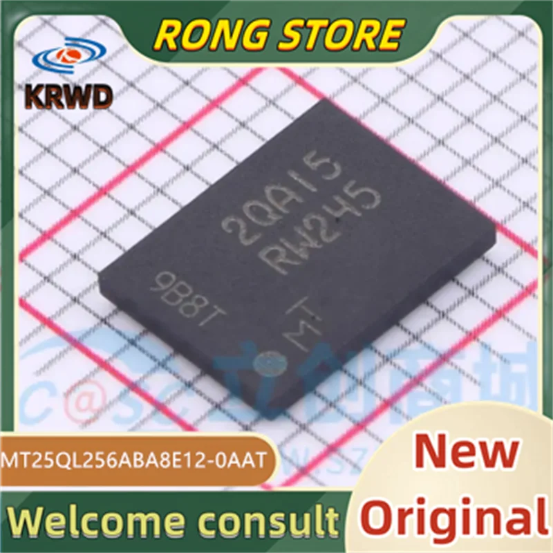 2 шт. RW245 Новые и оригинальные MT25QL256ABA8E12-0AAT MT25QL256ABA8E12 MT25QL256ABA8E
2 шт. RW245 Новые и оригинальные MT25QL256ABA8E12-0AAT MT25QL256ABA8E12 MT25QL256ABA8E