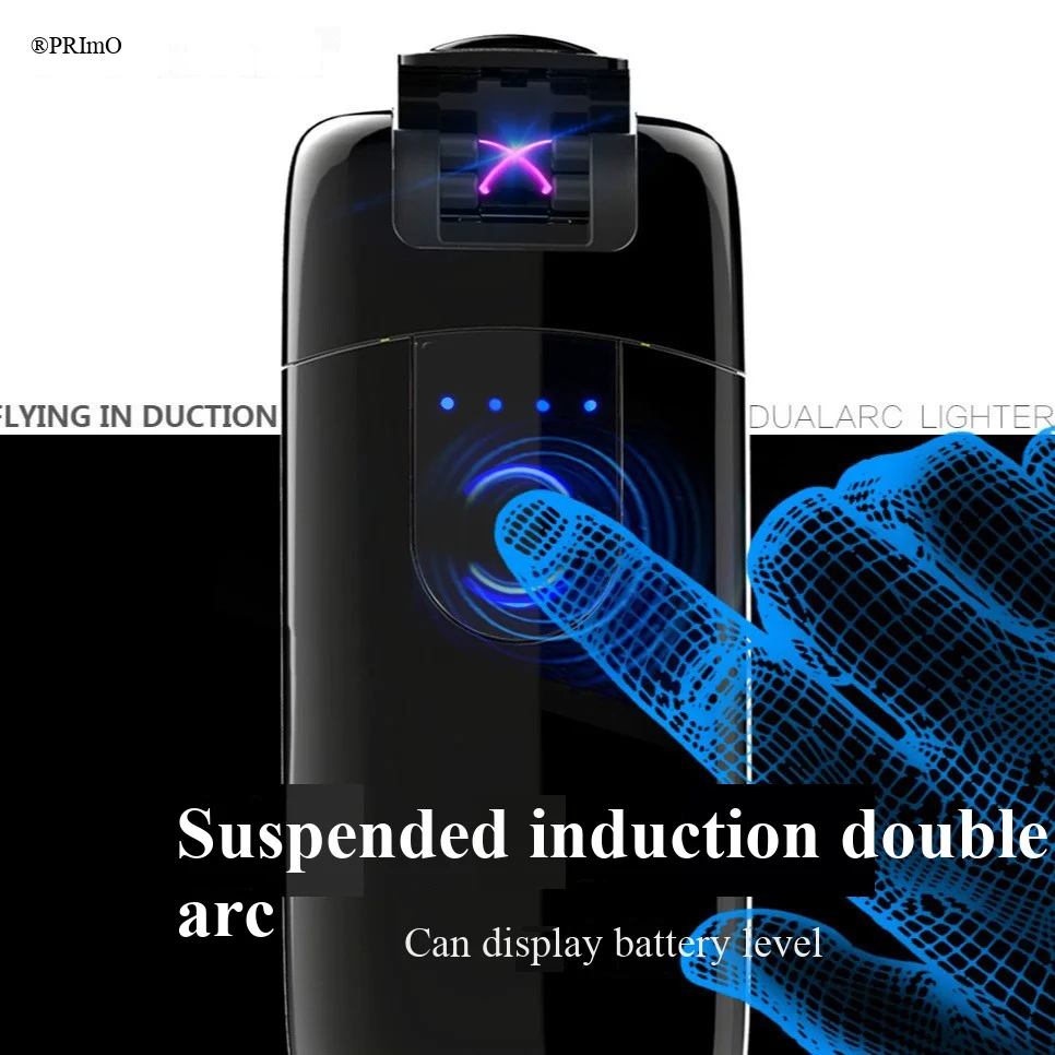Suspension Induction Dual Arc Lighter USB Charging Metal Material Windproof High-end Men's Smoking Accessories Light Luxury Gift
Suspension Induction Dual Arc Lighter USB Charging Metal Material Windproof High-end Men's Smoking Accessories Light Luxury Gift