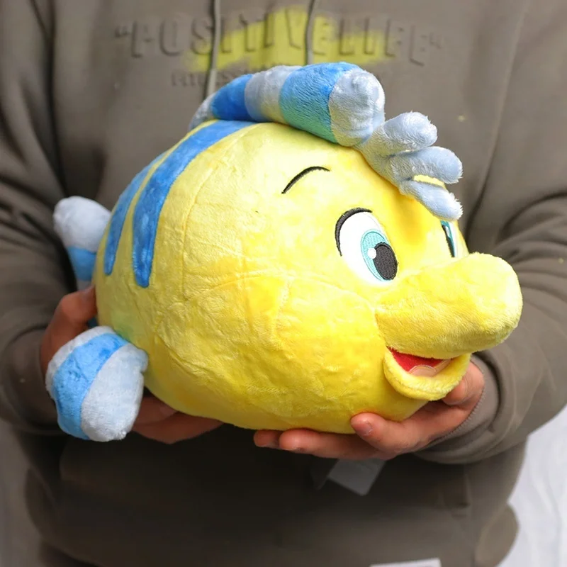Cute Flounder Fish Ariel Plush Toys The Little Mermaid Stuffed Doll 35cm Friend Flatfish Plushie Movie Animal Gifts For Girls
Cute Flounder Fish Ariel Plush Toys The Little Mermaid Stuffed Doll 35cm Friend Flatfish Plushie Movie Animal Gifts For Girls