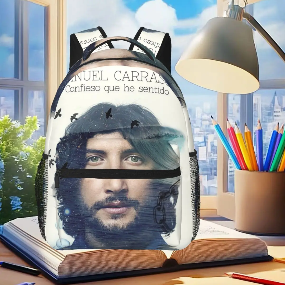 Manuel Carrasco Salvaje Desde Ia Raiz Sevilla Backpack Student Boys Girls BookBag Kids School Bag Shoulder Bags for Men Women
Manuel Carrasco Salvaje Desde Ia Raiz Sevilla Backpack Student Boys Girls BookBag Kids School Bag Shoulder Bags for Men Women