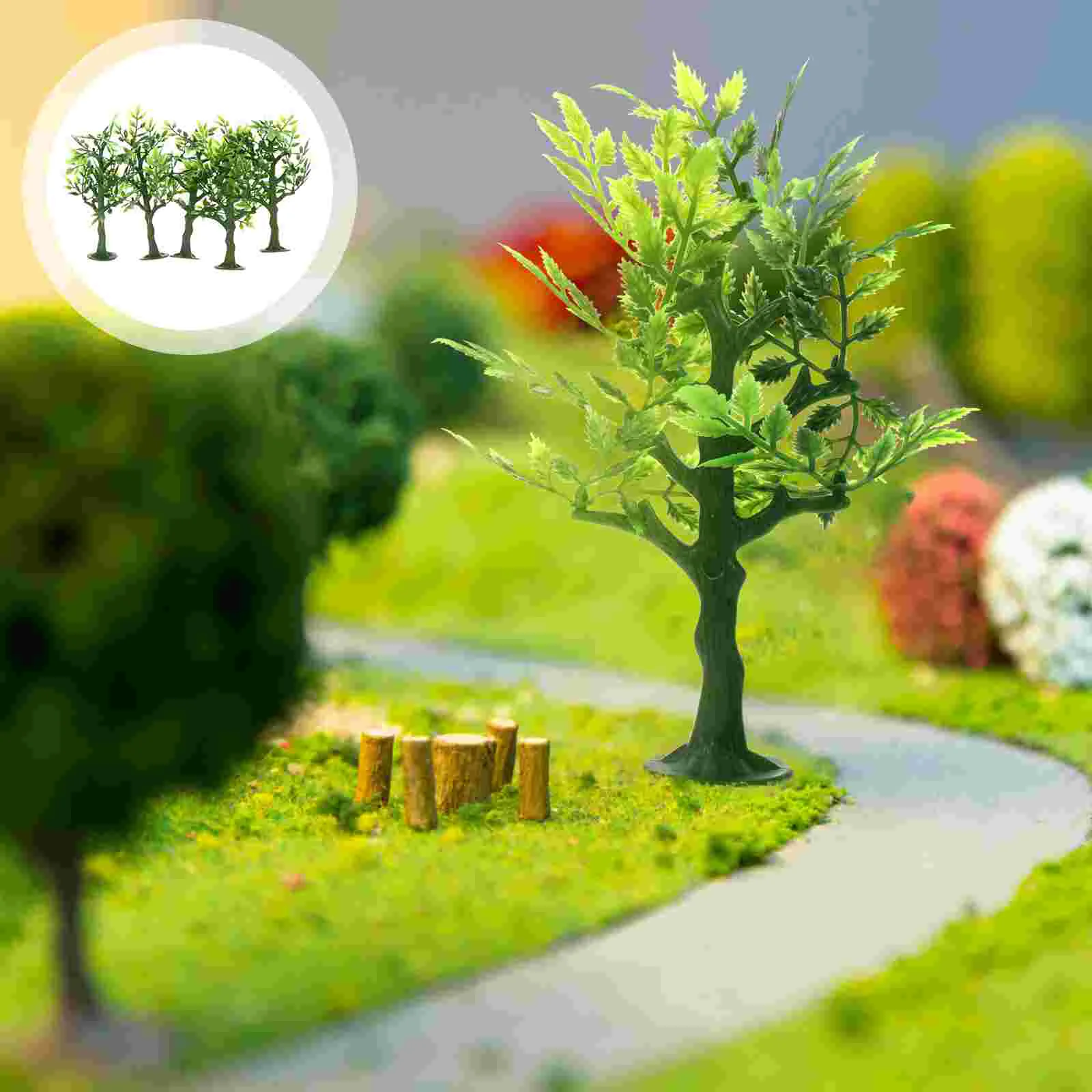 5 Pcs DIY Model Decor Plastic Tree Decoration Desktop Mini Landscape Green Ornaments
5 Pcs DIY Model Decor Plastic Tree Decoration Desktop Mini Landscape Green Ornaments