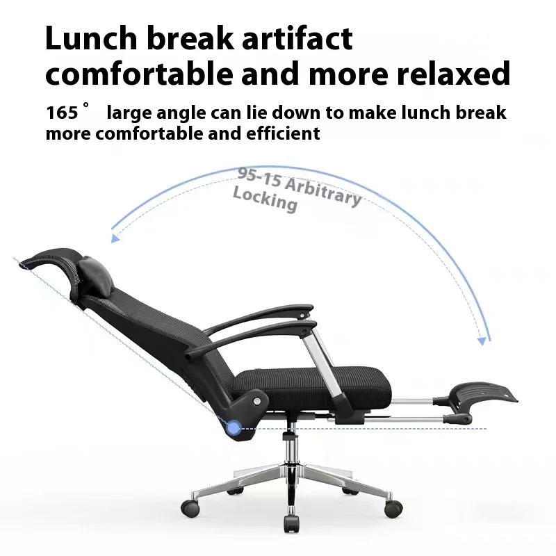 Office Chair Ergonomics Dasign Comfort Mesh Adjustable Headrests Large Angle Recliner Sillas De Escritorio Juvenil Office Chair
Office Chair Ergonomics Dasign Comfort Mesh Adjustable Headrests Large Angle Recliner Sillas De Escritorio Juvenil Office Chair