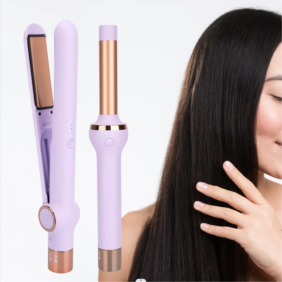 Portable Fast Heating 2 in 1 Multi-Functional Cordless Mini Wireless Hair Straightener Curling Iron for Hair Styling
Portable Fast Heating 2 in 1 Multi-Functional Cordless Mini Wireless Hair Straightener Curling Iron for Hair Styling