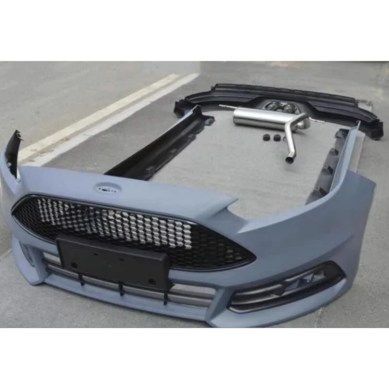 Неокрашенный комплект кузова автомобиля для Ford Focus 15-18 седан хэтчбек модифицированный ST передний бампер задняя губа боковая юбка выхлоп 
Неокрашенный комплект кузова автомобиля для Ford Focus 15-18 седан хэтчбек модифицированный ST передний бампер задняя губа боковая юбка выхлоп