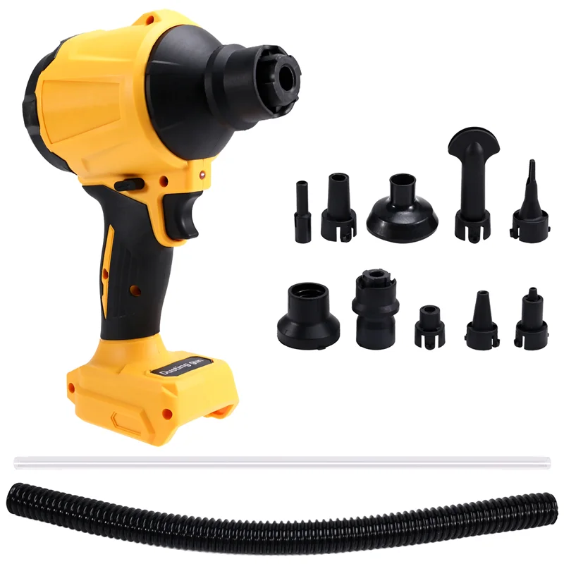 Для Dewalt 18 В 20 В аккумуляторный многофункциональный беспроводной воздушный пылесос ручной бесщеточный насос сжатого воздуха воздуходувка
Для Dewalt 18 В 20 В аккумуляторный многофункциональный беспроводной воздушный пылесос ручной бесщеточный насос сжатого воздуха воздуходувка