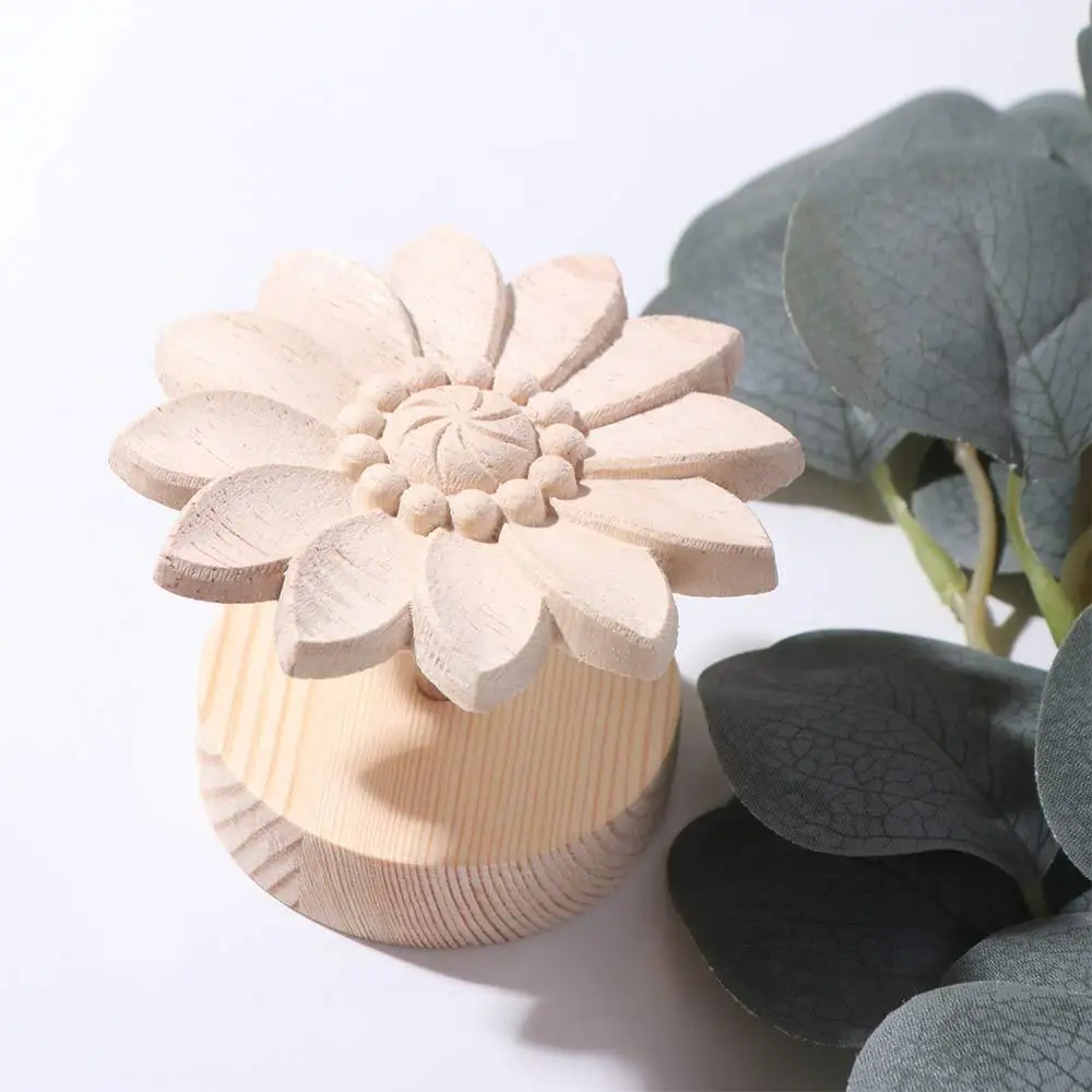 DIY Wooden Daisy Essential Oil Diffuser Creative Refillable Essential Oils Containers Eco-Friendly Simple
DIY Wooden Daisy Essential Oil Diffuser Creative Refillable Essential Oils Containers Eco-Friendly Simple