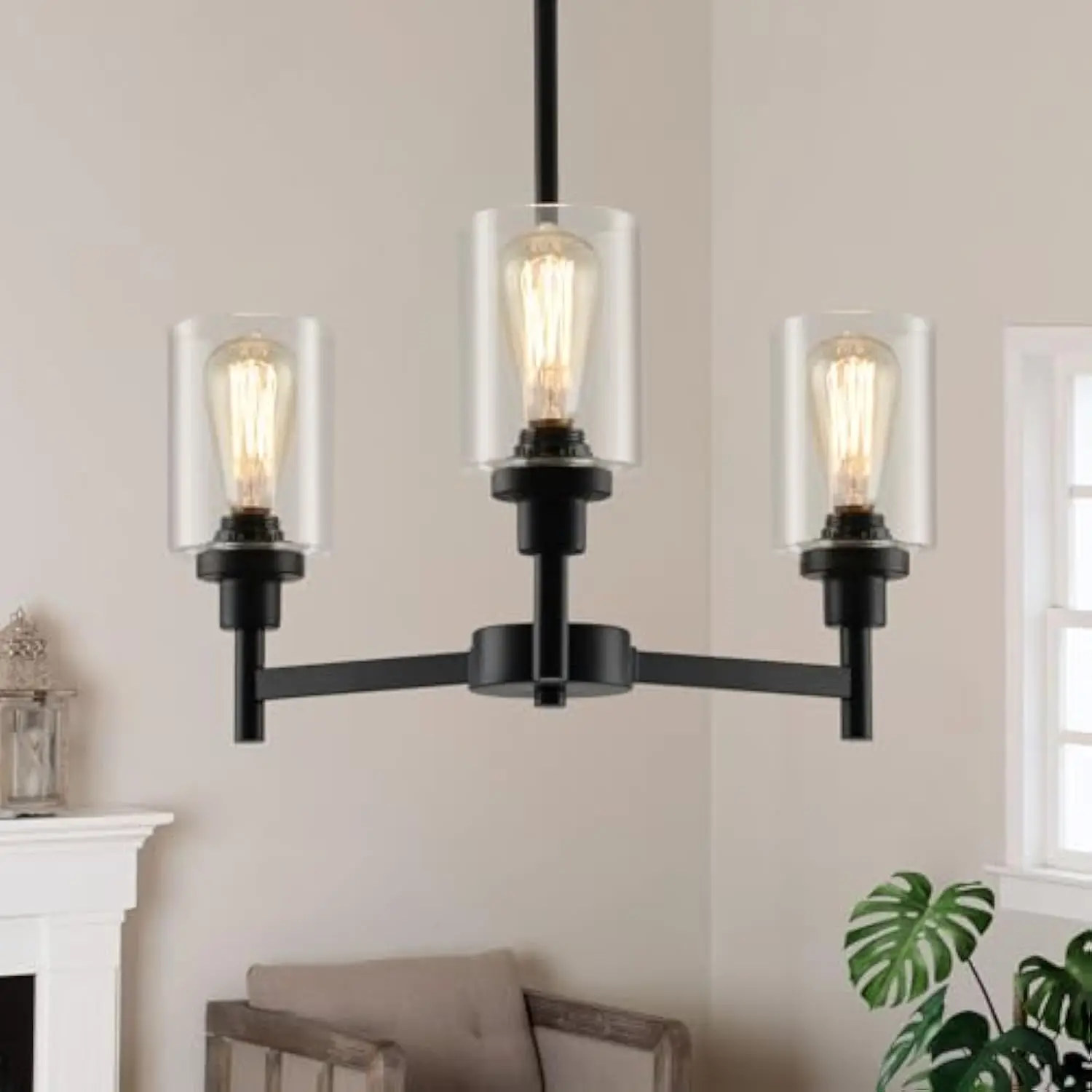 3 Lights Black Chandeliers for Dining Room Light Fixture over Table, Entryway Chandelier for Foyer, Hallway Lighting Fixtures W
3 Lights Black Chandeliers for Dining Room Light Fixture over Table, Entryway Chandelier for Foyer, Hallway Lighting Fixtures W