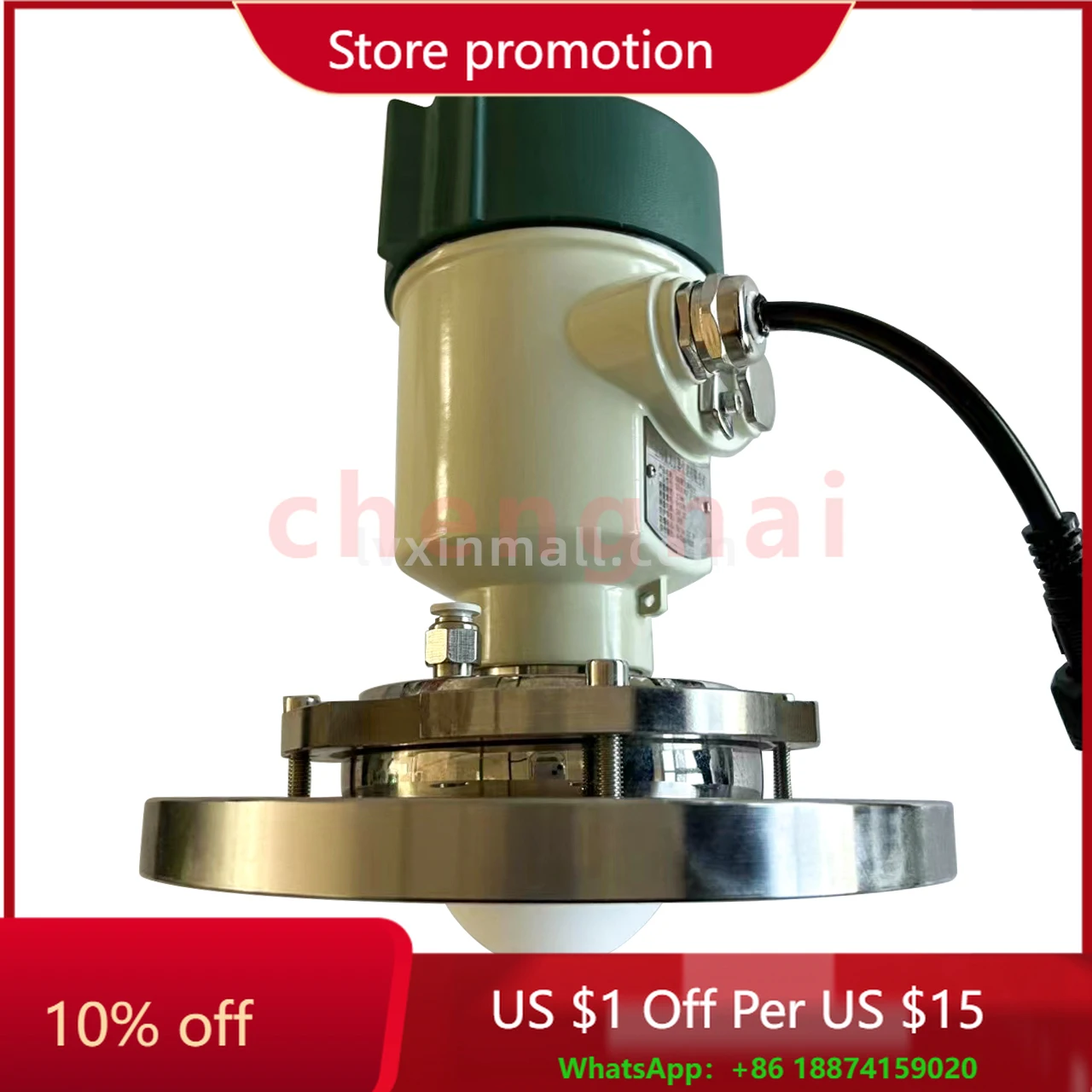 Радарный измеритель уровня JBRD800
Радарный измеритель уровня JBRD800