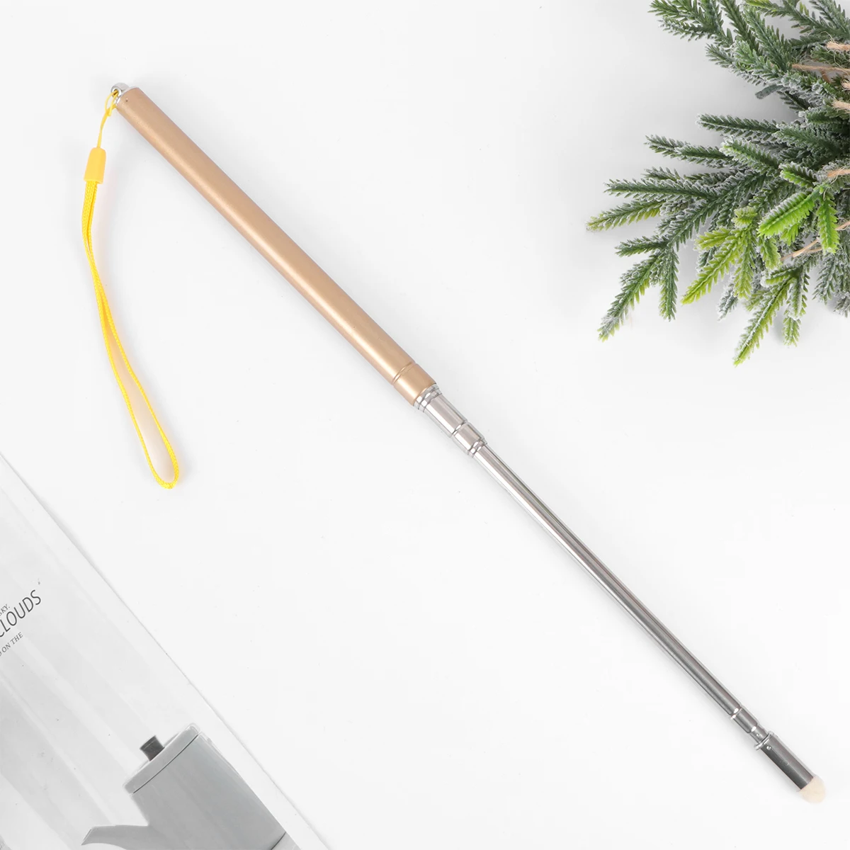 Stainless Steel Telescopic Retractable Pocket Sized Presenter Classroom Pen Lightweight Pointer For Teachers Students Engineers 
Stainless Steel Telescopic Retractable Pocket Sized Presenter Classroom Pen Lightweight Pointer For Teachers Students Engineers