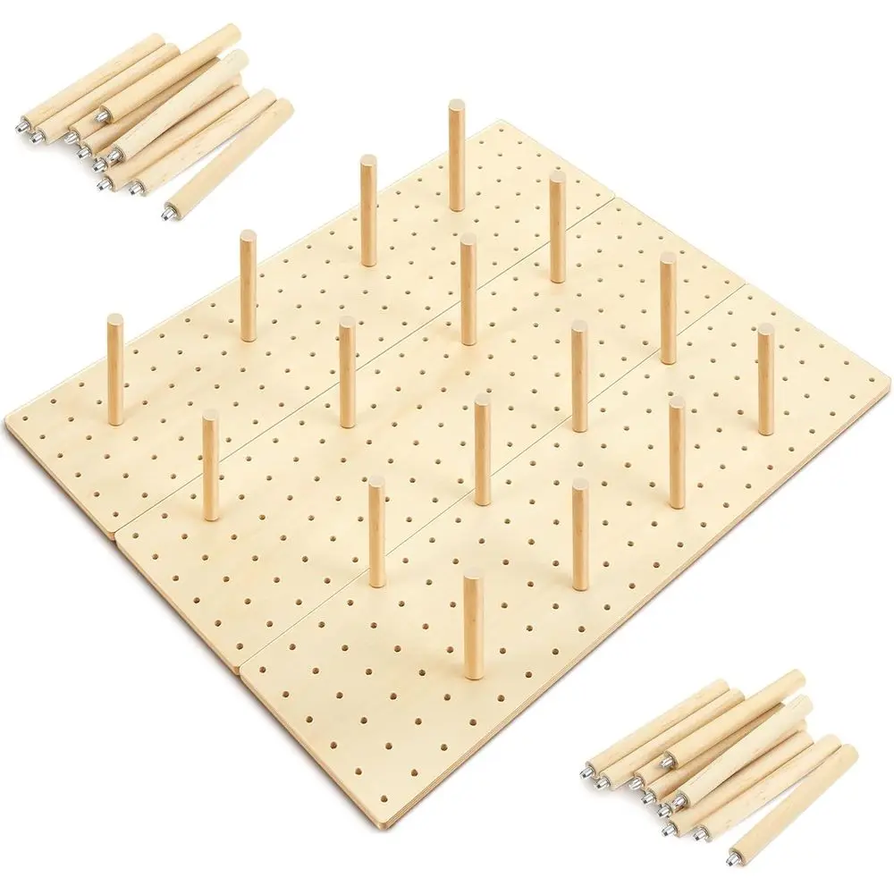 3 Pcs Wood Pegboard Drawer Organizer with 32 Pegs Wooden Peg Board Drawer Shelf Adjustable Peg System for Dishes Plate Pot Conta
3 Pcs Wood Pegboard Drawer Organizer with 32 Pegs Wooden Peg Board Drawer Shelf Adjustable Peg System for Dishes Plate Pot Conta