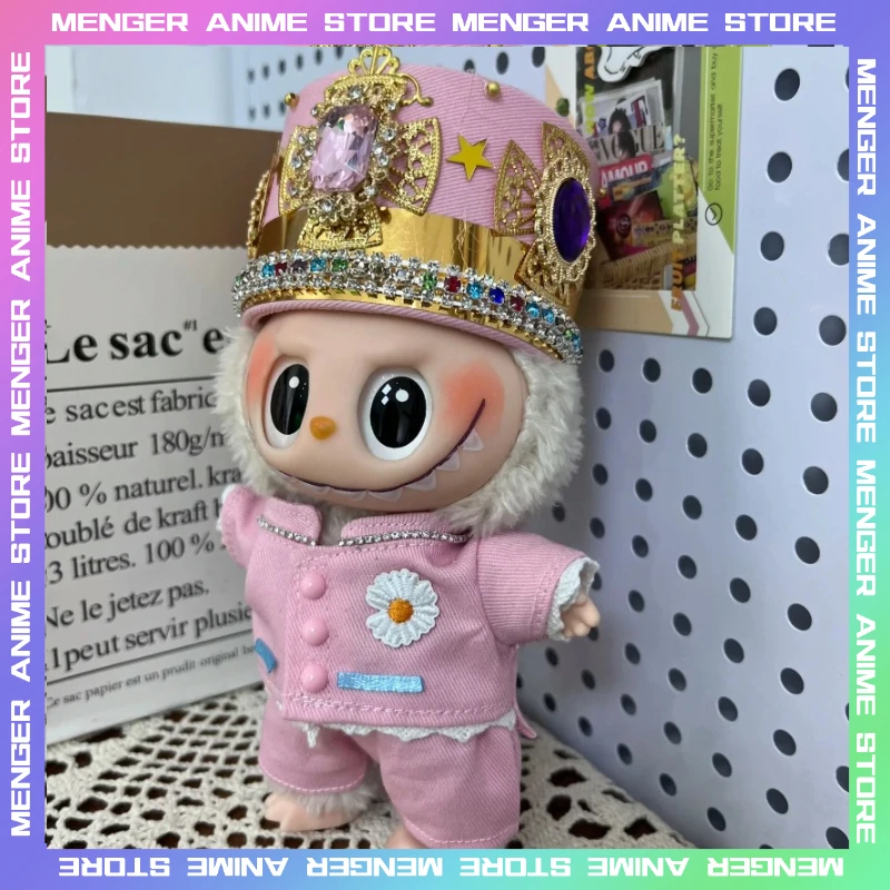 (Only Clothes for Labubu) Handmade Celebrity-Inspired Doll Clothes Costume Handcrafted King Outfit Rhinestone Dolls Accessories
(Only Clothes for Labubu) Handmade Celebrity-Inspired Doll Clothes Costume Handcrafted King Outfit Rhinestone Dolls Accessories