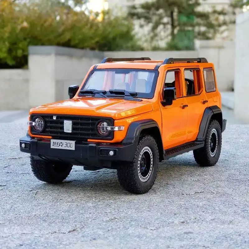 1:24 Great Wall Tank 300 Cyberpunk Edition Car Model Simulation Alloy SUV Ornament Toy Car
1:24 Great Wall Tank 300 Cyberpunk Edition Car Model Simulation Alloy SUV Ornament Toy Car