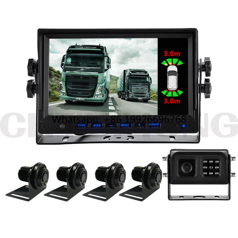 Truck Reverse Camera Blind Spot Detection Digital Radar Parking Sensor Monitoring System for 7 Inch Monitor
Truck Reverse Camera Blind Spot Detection Digital Radar Parking Sensor Monitoring System for 7 Inch Monitor