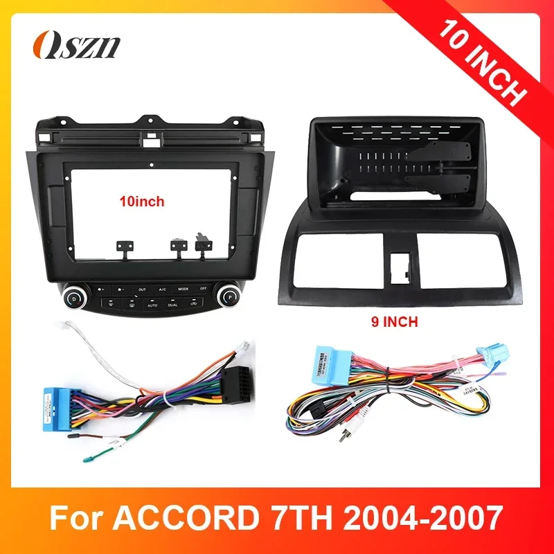 9/10 INCH Car DVD Frame Audio Dash Trim Kits Facia Panel Radio Player screen Frame 2 Din For 2004-2007 HONDA ACCORD 7TH Car(LHD/
9/10 INCH Car DVD Frame Audio Dash Trim Kits Facia Panel Radio Player screen Frame 2 Din For 2004-2007 HONDA ACCORD 7TH Car(LHD/