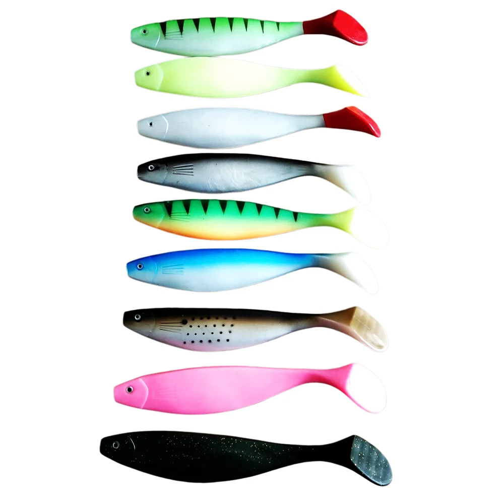 Swolfy 9pcs Saltwater Fishing Lures Big Soft Bait 235mm 70g Shad Silicone Bass Artificial Pike Swimbait Paddle Tail Jig Wobblers
Swolfy 9pcs Saltwater Fishing Lures Big Soft Bait 235mm 70g Shad Silicone Bass Artificial Pike Swimbait Paddle Tail Jig Wobblers
