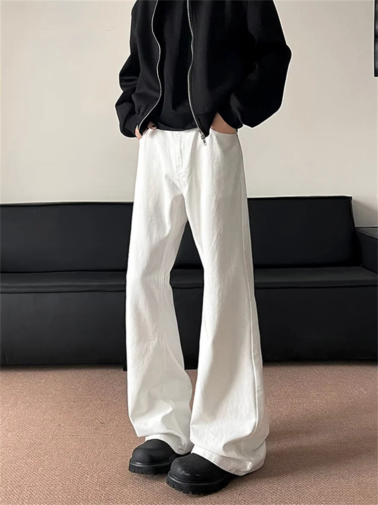 White Loose A-Line Jeans Men's Style Cleanfit American Trendy Brand Casual Wide Leg Couple Pants Spring Season Fashion
White Loose A-Line Jeans Men's Style Cleanfit American Trendy Brand Casual Wide Leg Couple Pants Spring Season Fashion