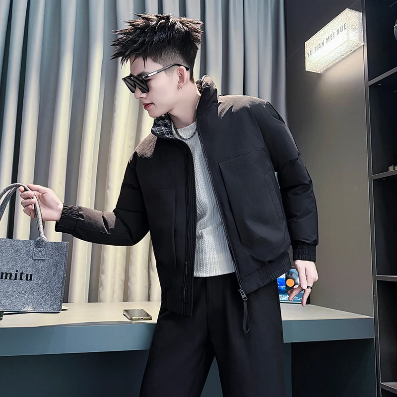 Slim Fit Cotton Jaet Men's XS Size ort Coat Youthful Vitali Sle Polyester Fiber Warmth Daily Wear Stand Collar
Slim Fit Cotton Jaet Men's XS Size ort Coat Youthful Vitali Sle Polyester Fiber Warmth Daily Wear Stand Collar