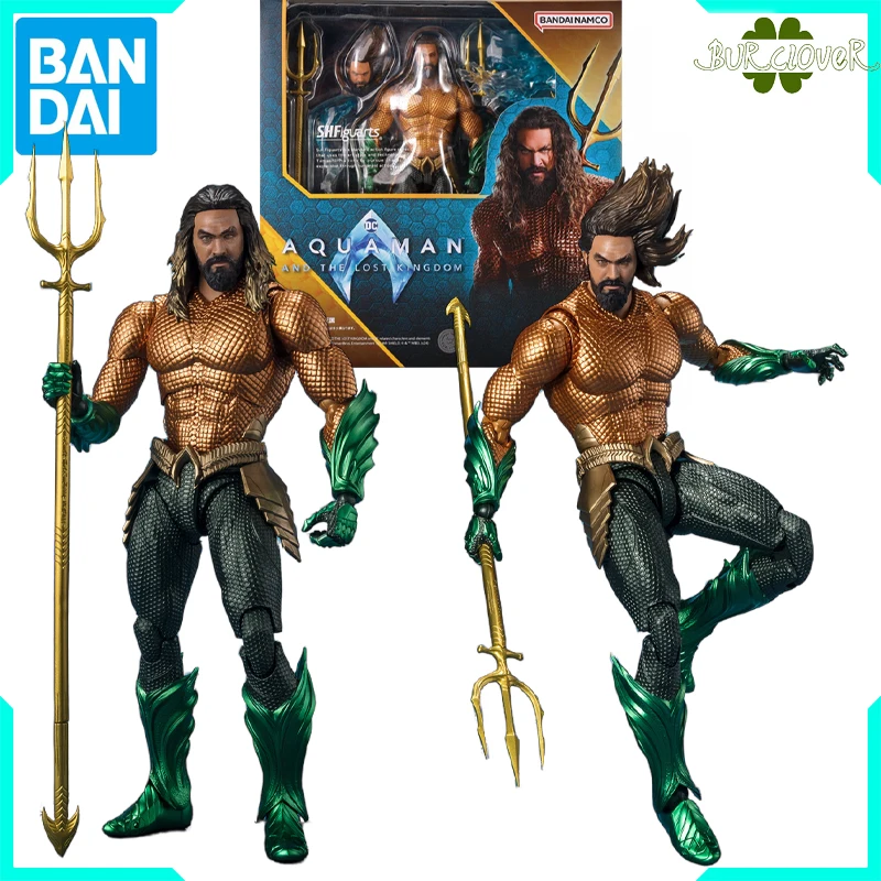 BANDAI GENUINE ORIGINL SHF American series Aquaman (Aquaman 2: The Lost Kingdom) Action Figure Toys For Boys Girls Kids Gift
BANDAI GENUINE ORIGINL SHF American series Aquaman (Aquaman 2: The Lost Kingdom) Action Figure Toys For Boys Girls Kids Gift