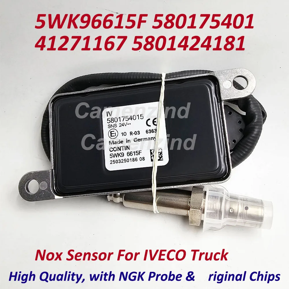 5WK96615F 5801754015 5801424181 5WK96615D 5WK96615E New NOX Nitrox Oxygen Sensor For IVECO Truck 24V , High Quality
5WK96615F 5801754015 5801424181 5WK96615D 5WK96615E New NOX Nitrox Oxygen Sensor For IVECO Truck 24V , High Quality